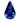 Preciosa Fancy Stones Pear Dark Indigo - Bluestreak Crystals