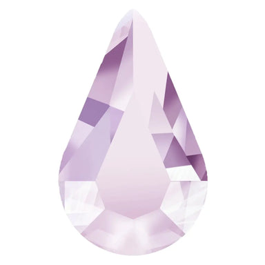 Preciosa Fancy Stones Pear Light Amethyst - Bluestreak Crystals
