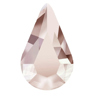 Preciosa Fancy Stones Pear Light Peach - Bluestreak Crystals