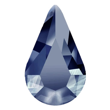 Preciosa Fancy Stones Pear Montana - Bluestreak Crystals