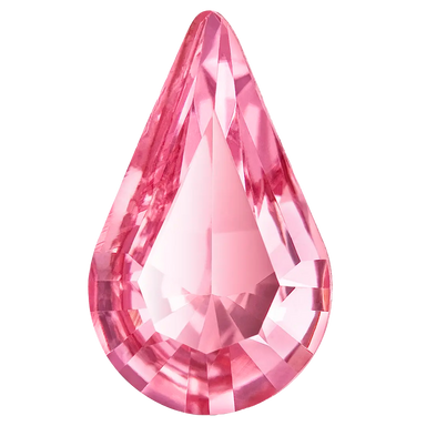 Preciosa Fancy Stones Pear Rose - Bluestreak Crystals
