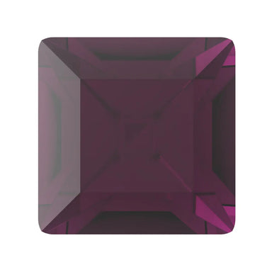 Preciosa Fancy Stones Square Amethyst - Bluestreak Crystals