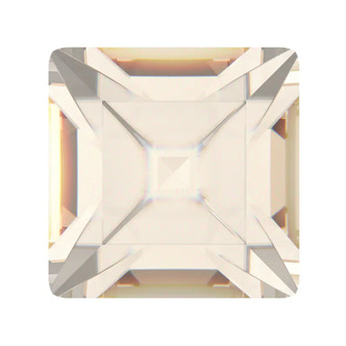 Preciosa Fancy Stones Square Light Gold Quartz - Bluestreak Crystals