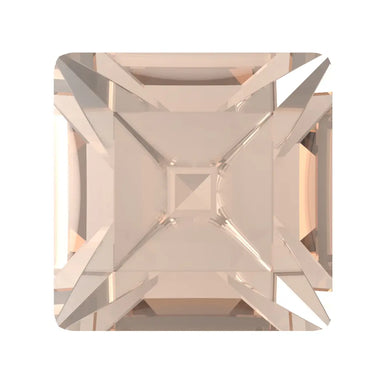 Preciosa Fancy Stones Square Light Peach - Bluestreak Crystals