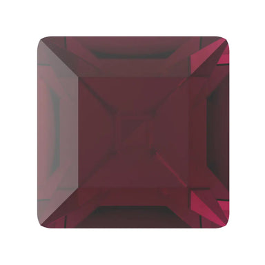 Preciosa Fancy Stones Square Siam - Bluestreak Crystals