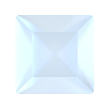 Preciosa Fancy Stones Square White Opal - Bluestreak Crystals