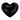Preciosa Flat Back Crystals Non Hotfix Heart (MAXIMA) Jet UNFOILED - Bluestreak Crystals