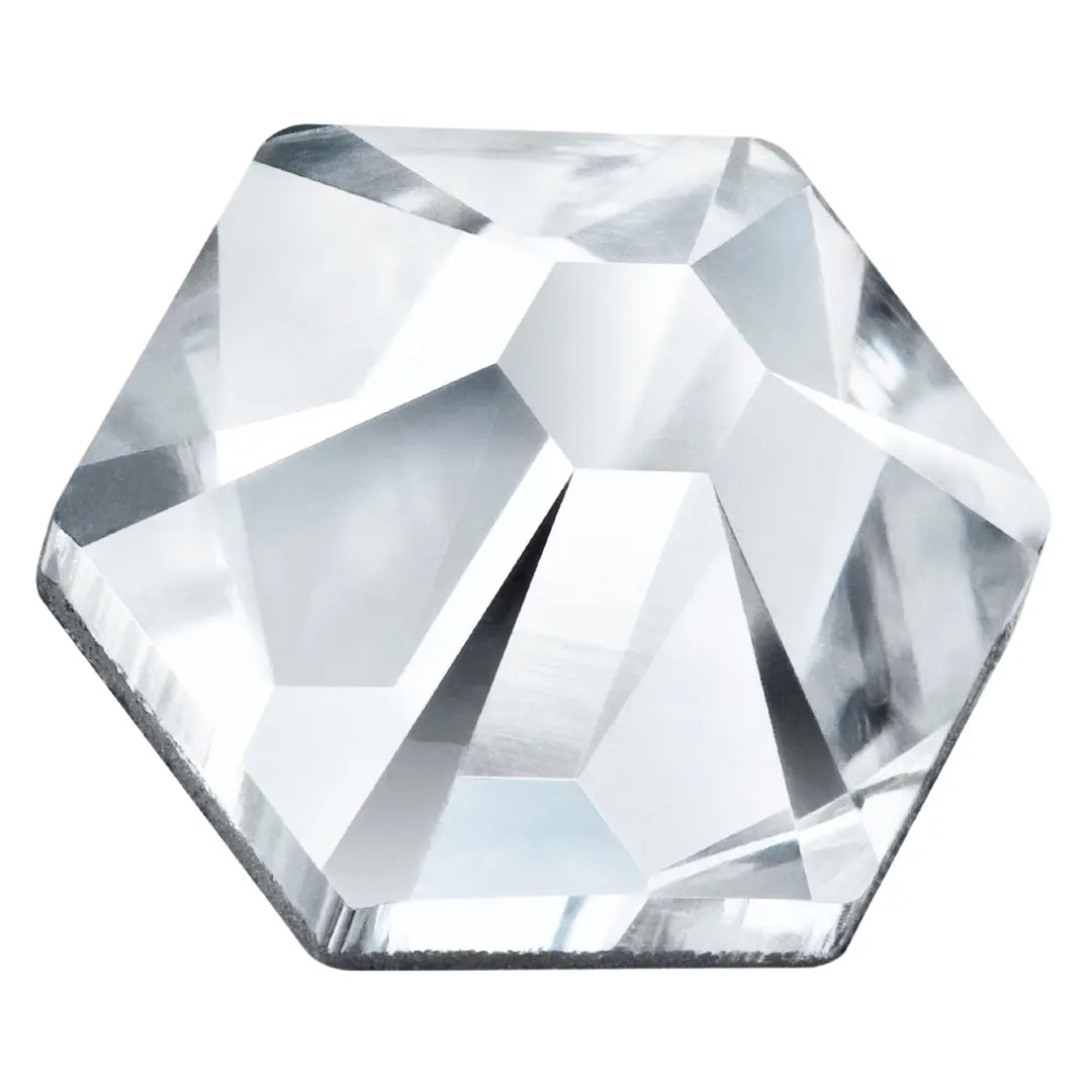 Preciosa Rhinestones Non Hotfix Hexagon Crystal