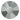 Preciosa Flat Back Crystals Non Hotfix (MAXIMA) Jet Silver Flare - Bluestreak Crystals