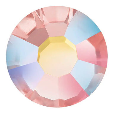 Preciosa Flat Back Crystals Non Hotfix (MAXIMA) Rose Peach AB - Bluestreak Crystals