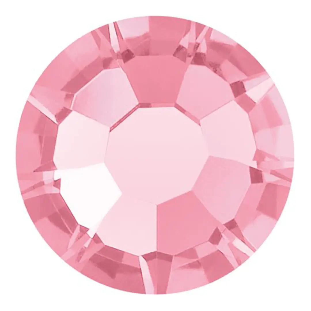 Preciosa Flatbacks Non Hotfix | Rose – Bluestreak Crystals
