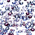 Preciosa Flat Back Crystals Non Hotfix Mix (MAXIMA) Lavender - Bluestreak Crystals