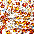 Preciosa Flat Back Crystals Non Hotfix Mix (MAXIMA) Sunset - Bluestreak Crystals