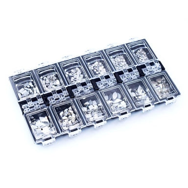 Preciosa Flat Back Crystals Non Hotfix Mix (MAXIMA) Ultimate Crystal - Bluestreak Crystals