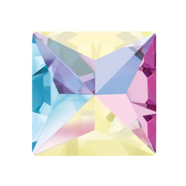 Preciosa Flat Back Crystals Non Hotfix Pyramid (MAXIMA) Crystal AB - Bluestreak Crystals