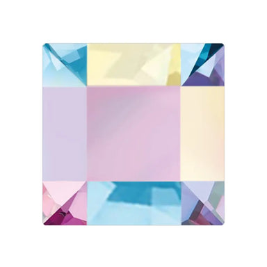 Preciosa Flat Back Crystals Non Hotfix Square (MAXIMA) Crystal Honey - Bluestreak Crystals