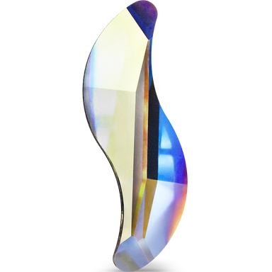 Preciosa Flat Back Crystals Non Hotfix Wave (MAXIMA) Crystal AB - Bluestreak Crystals