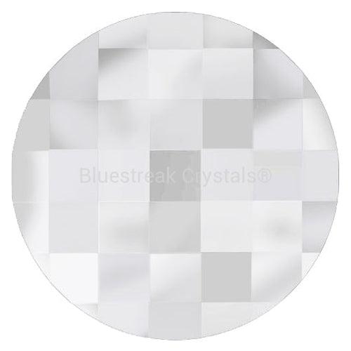 Preciosa Flat Back Crystals Rhinestones Non Hotfix Chessboard Circle (MAXIMA) Crystal-Preciosa Flatback Rhinestones Crystals (Non Hotfix)-6mm - Pack of 8-Bluestreak Crystals