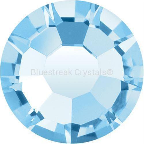 Preciosa Flat Back Crystals Rhinestones Non Hotfix (MAXIMA) Aquamarine-Preciosa Flatback Rhinestones Crystals (Non Hotfix)-SS5 (1.8mm) - Pack of 100-Bluestreak Crystals