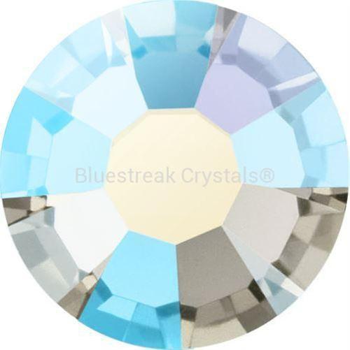 Preciosa Flat Back Crystals Rhinestones Non Hotfix (MAXIMA) Black Diamond AB-Preciosa Flatback Rhinestones Crystals (Non Hotfix)-SS5 (1.8mm) - Pack of 100-Bluestreak Crystals