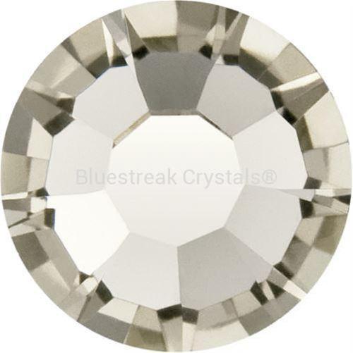 Preciosa Flat Back Crystals Rhinestones Non Hotfix (MAXIMA) Black Diamond-Preciosa Flatback Rhinestones Crystals (Non Hotfix)-SS2 (1.2mm) - Pack of 100-Bluestreak Crystals