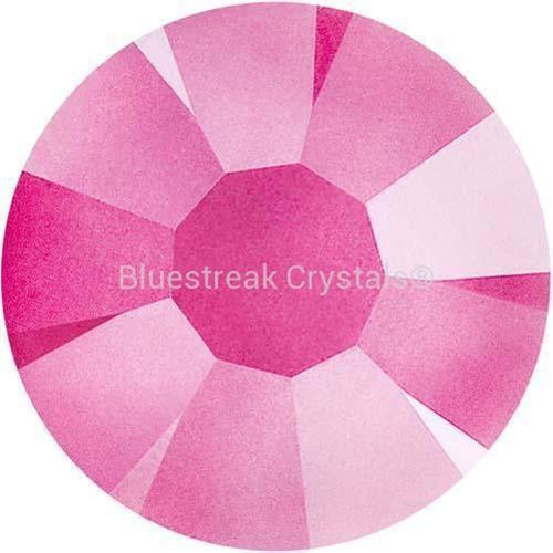 Preciosa Flat Back Crystals Rhinestones Non Hotfix (MAXIMA) Crystal Neon Pink-Preciosa Flatback Rhinestones Crystals (Non Hotfix)-SS10 (2.8mm) - Pack of 100-Bluestreak Crystals