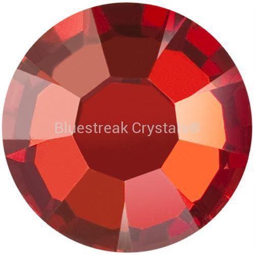 Preciosa Flat Back Crystals Rhinestones Non Hotfix (MAXIMA) Crystal Red Flame-Preciosa Flatback Rhinestones Crystals (Non Hotfix)-SS5 (1.8mm) - Pack of 100-Bluestreak Crystals