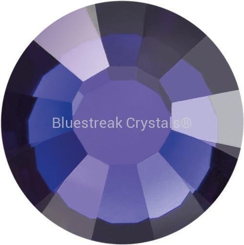 Preciosa Flat Back Crystals Rhinestones Non Hotfix (MAXIMA) Dark Indigo-Preciosa Flatback Rhinestones Crystals (Non Hotfix)-SS5 (1.8mm) - Pack of 100-Bluestreak Crystals