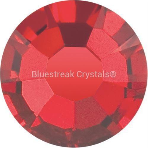 Preciosa Flat Back Crystals Rhinestones Non Hotfix (MAXIMA) Light Siam-Preciosa Flatback Rhinestones Crystals (Non Hotfix)-SS2 (1.2mm) - Pack of 100-Bluestreak Crystals