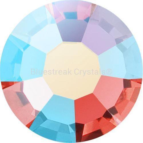 Preciosa Flat Back Crystals Rhinestones Non Hotfix (MAXIMA) Padparadscha AB-Preciosa Flatback Rhinestones Crystals (Non Hotfix)-SS5 (1.8mm) - Pack of 100-Bluestreak Crystals
