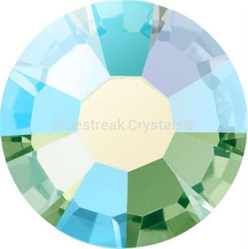 Preciosa Flat Back Crystals Rhinestones Non Hotfix (MAXIMA) Peridot AB-Preciosa Flatback Rhinestones Crystals (Non Hotfix)-SS5 (1.8mm) - Pack of 100-Bluestreak Crystals