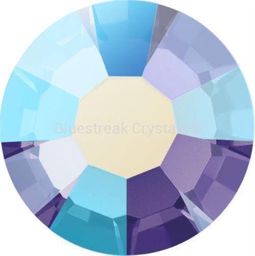 Preciosa Flat Back Crystals Rhinestones Non Hotfix (MAXIMA) Purple Velvet AB-Preciosa Flatback Rhinestones Crystals (Non Hotfix)-SS5 (1.8mm) - Pack of 100-Bluestreak Crystals
