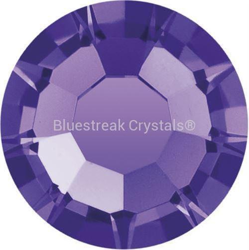 Preciosa Flat Back Crystals Rhinestones Non Hotfix (MAXIMA) Purple Velvet-Preciosa Flatback Rhinestones Crystals (Non Hotfix)-SS5 (1.8mm) - Pack of 100-Bluestreak Crystals