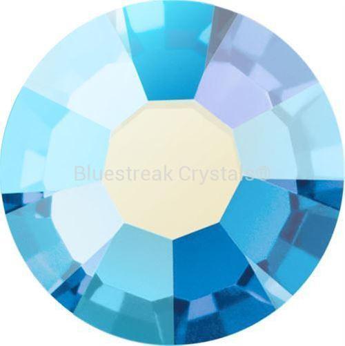 Preciosa Flat Back Crystals Rhinestones Non Hotfix (MAXIMA) Sapphire AB-Preciosa Flatback Rhinestones Crystals (Non Hotfix)-SS5 (1.8mm) - Pack of 100-Bluestreak Crystals