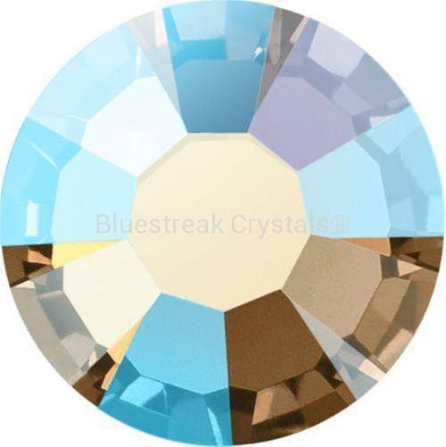 Preciosa Flat Back Crystals Rhinestones Non Hotfix (MAXIMA) Smoked Topaz AB-Preciosa Flatback Rhinestones Crystals (Non Hotfix)-SS5 (1.8mm) - Pack of 100-Bluestreak Crystals