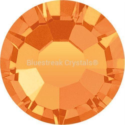 Preciosa Flat Back Crystals Rhinestones Non Hotfix (MAXIMA) Sun-Preciosa Flatback Rhinestones Crystals (Non Hotfix)-SS5 (1.8mm) - Pack of 100-Bluestreak Crystals