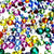 Preciosa Flat Back Crystals Rhinestones Non Hotfix Mix (MAXIMA) Kaleidoscope-Preciosa Flatback Rhinestones Crystals (Non Hotfix)-Small Size Mix (250)-Bluestreak Crystals