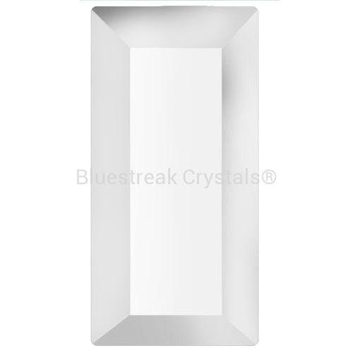 Preciosa Hotfix Flat Back Crystals Baguette (MAXIMA) Crystal-Preciosa Hotfix Flatback Crystals-4x2mm - Pack of 20-Bluestreak Crystals