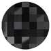 Preciosa Hotfix Flat Back Crystals Chessboard Circle (MAXIMA) Jet - Bluestreak Crystals