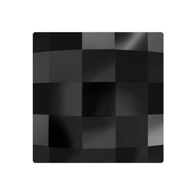 Preciosa Hotfix Flat Back Crystals Chessboard Square (MAXIMA) Jet - Bluestreak Crystals
