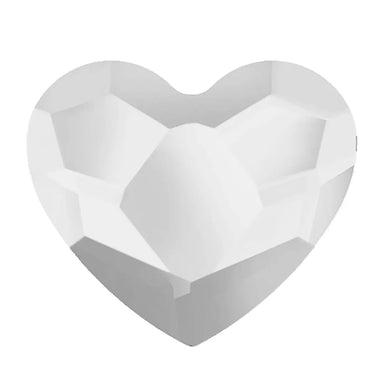 Preciosa Hotfix Flat Back Crystals Heart (MAXIMA) Crystal - Bluestreak Crystals