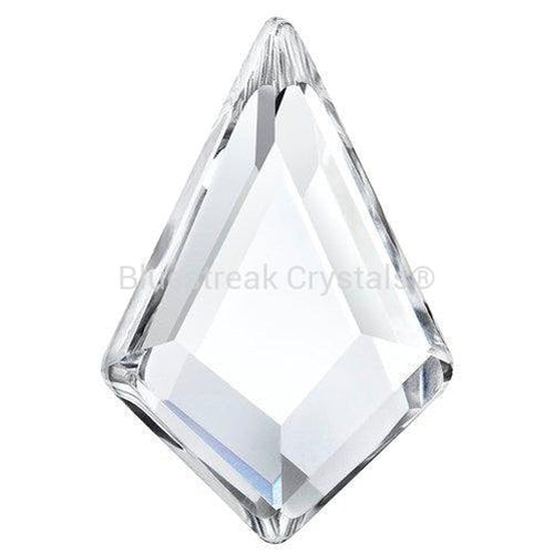 Preciosa Hotfix Flat Back Crystals Kite (MAXIMA) Crystal-Preciosa Hotfix Flatback Crystals-6x4mm - Pack of 10-Bluestreak Crystals