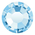 Preciosa Hotfix Flat Back Crystals (MAXIMA) Aquamarine - Bluestreak Crystals