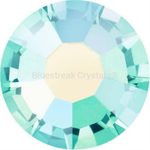 Preciosa Hotfix Flat Back Crystals (MAXIMA) Caribbean Sea AB-Preciosa Hotfix Flatback Crystals-SS6 (2.0mm) - Pack of 50-Bluestreak Crystals