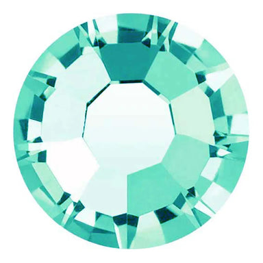 Preciosa Hotfix Flat Back Crystals (MAXIMA) Caribbean Sea - Bluestreak Crystals