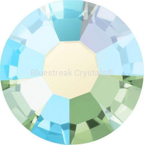 Preciosa Hotfix Flat Back Crystals (MAXIMA) Chrysolite AB-Preciosa Hotfix Flatback Crystals-SS6 (2.0mm) - Pack of 50-Bluestreak Crystals