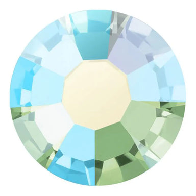 Preciosa Hotfix Flat Back Crystals (MAXIMA) Chrysolite AB - Bluestreak Crystals