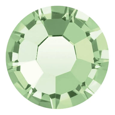 Preciosa Hotfix Flat Back Crystals (MAXIMA) Chrysolite - Bluestreak Crystals
