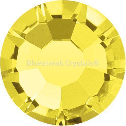 Preciosa Hotfix Flat Back Crystals (MAXIMA) Citrine-Preciosa Hotfix Flatback Crystals-SS3 (1.42mm) - Pack of 50-Bluestreak Crystals