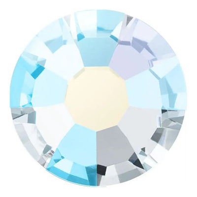 Preciosa Hotfix Flat Back Crystals (MAXIMA) Crystal AB - Bluestreak Crystals